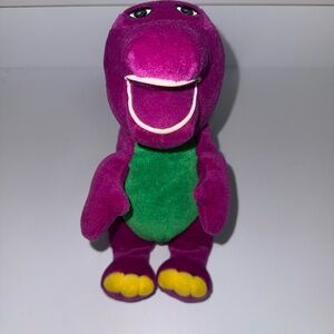 Barney Friends Purple 10 Dinosaur Plush Stuffed Toy Vintage 1992 Lyons Group